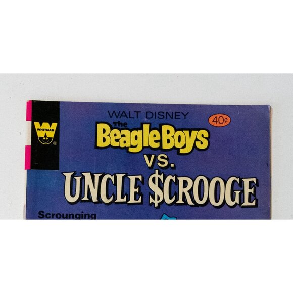 Vintage Walt Disney The Beagle Boys Vs. Uncle Scrooge Comic Book 1975 Whitman - Picture 3 of 13